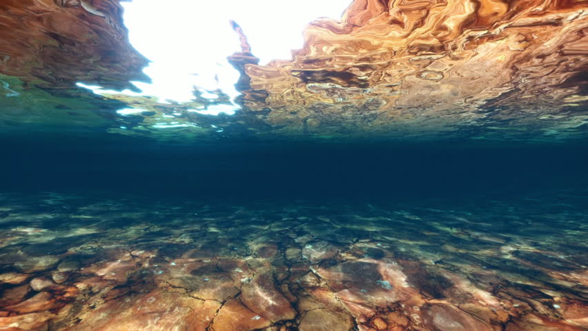 Floating Clackamas Riv... Underwater River Bed
