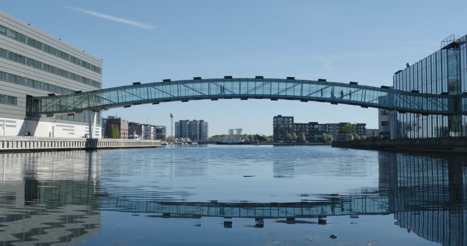 Aalborg University (AAU) In Copenhagen, Denmark On A Sunny Day ...