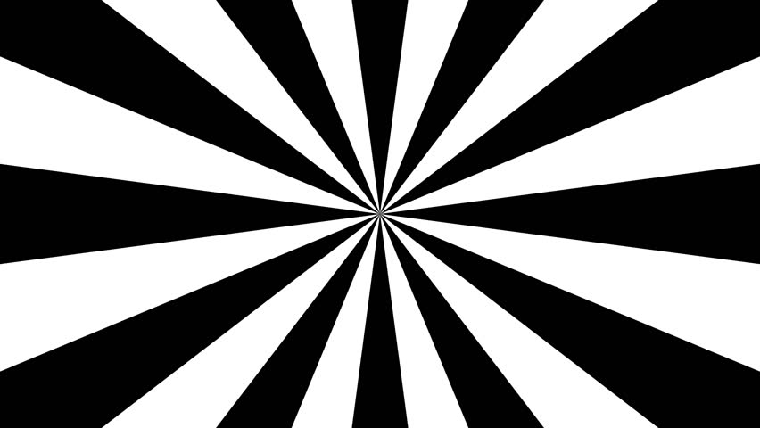 Radial Pattern Black And White | spinning stripes radial pattern 4k 30fps background Radial Pattern Black And White | spinning stripes radial pattern 4k 30fps background