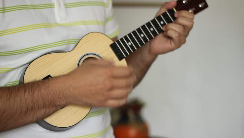 Header of ukulele