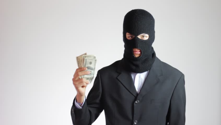 Hooded Man Holding Money Stock Footage Video 9166514 - Shutterstock