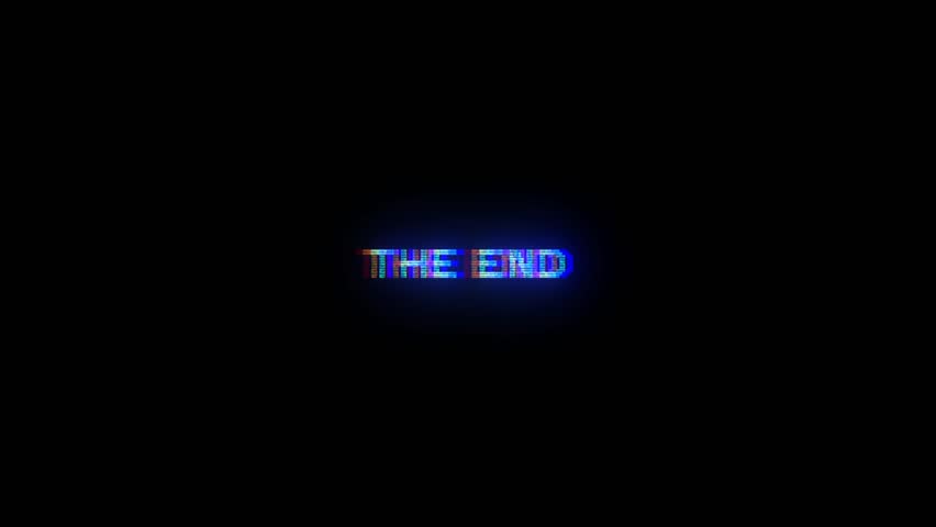 The End Animation / The End Series Style 2 / 