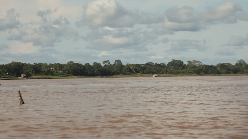 IQUITOS, PERU - CIRCA NOV 2011: People Fishing In Amazon River, Paru ...