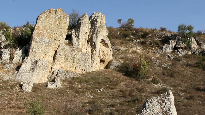 Limestone Formations From An Ancient Sea Bed.Dating Back To The ...