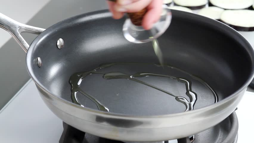 Olive Oil Being Heated In A Pan Stock Footage Video 3154744 - Shutterstock