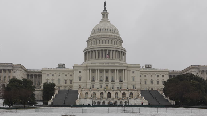 United States Capitol Building In Washington DC, USA Congress, Hill ...