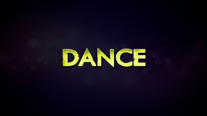 Dance Text In Particles Stock Footage Video 5615885 - Shutterstock