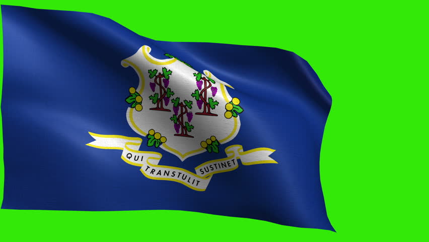 State Of The United States Of America, USA State, Flag Of Connecticut ...