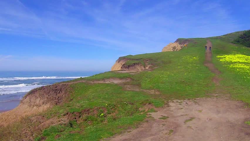 Beautiful Californian Landscape, San Gregorio State Beach, California ...