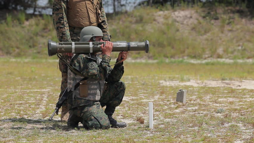 CIRCA 2010s - Marines And Army Soldiers Learn To Fire Shoulder Fired ...