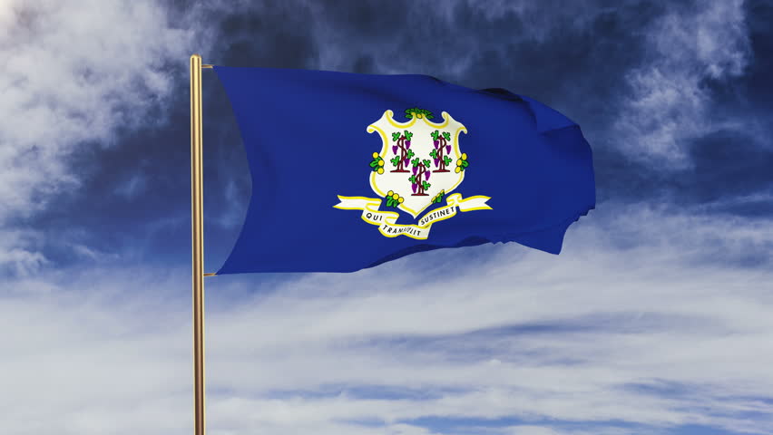 State Of The United States Of America, USA State, Flag Of Connecticut ...